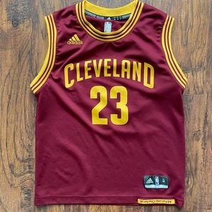 Adidas Cleveland Lebron James Jersey Youth Size Medium